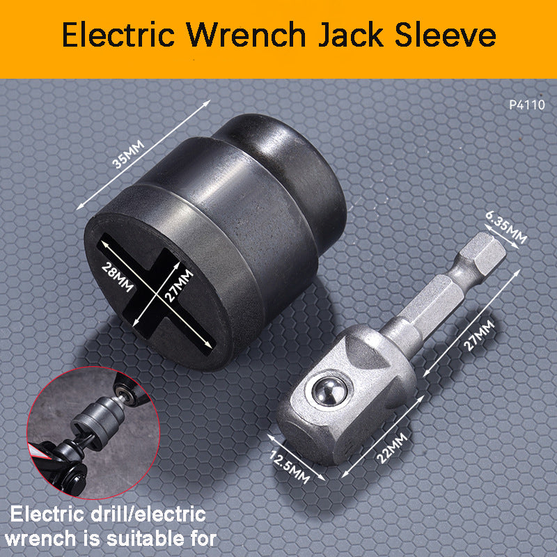 Electric Wrench Jack Sleeve