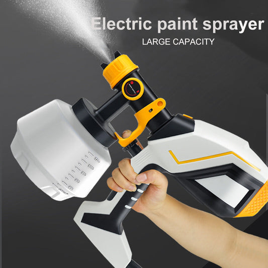 700W High-Precision Electric Paint Sprayer for Indoor Wall and Furniture Renovation with 800ml Tank, 800ml/min Flow Rate, for Tables Cabinets Gates Painting Projects