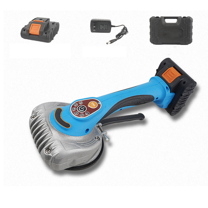 Tile Suction Cup - 16.8V Professional Tiling Tool， Tiling Plastering Machine Laying Tiles ，with 8000mAh Battery Automatic Floor Vibrator Leveling