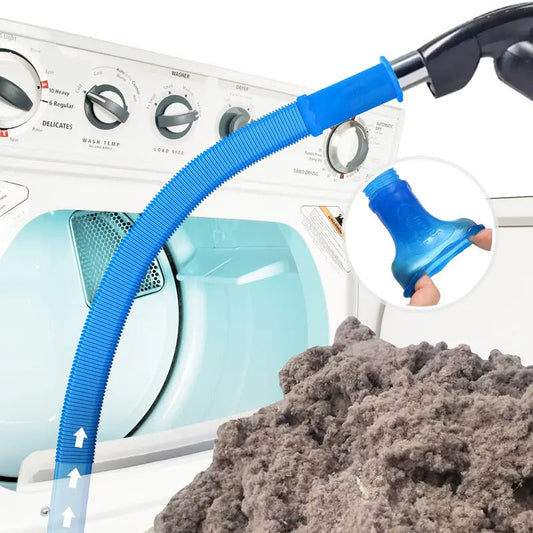 Clothes Dryer Vent Cleaner, Dryer Vent Vacuum Hose, Remover,Versatile Attachment, for Dryer Brush