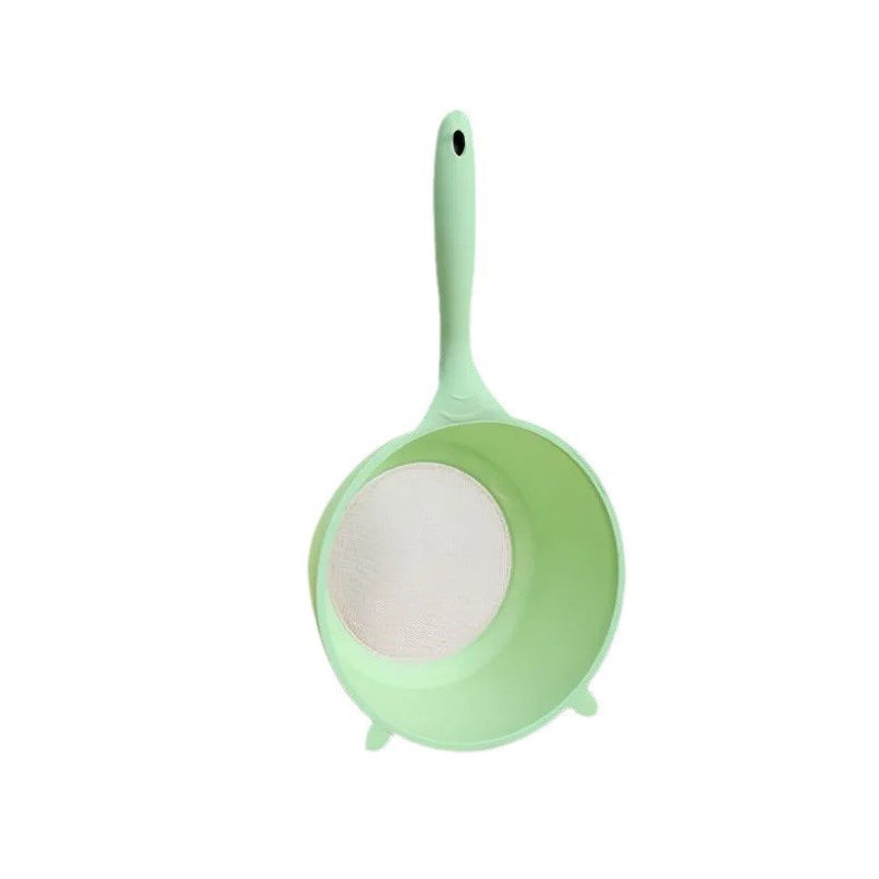 Strainer Basket for Rice Convenient Durable Rice Washing Sieve with Fine Hole Design Perfect for Vegetable Fruit Grain Straining in Home Kitchen