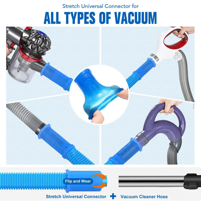 Clothes Dryer Vent Cleaner, Dryer Vent Vacuum Hose, Remover,Versatile Attachment, for Dryer Brush