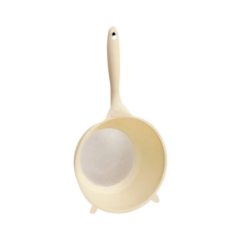 Strainer Basket for Rice Convenient Durable Rice Washing Sieve with Fine Hole Design Perfect for Vegetable Fruit Grain Straining in Home Kitchen