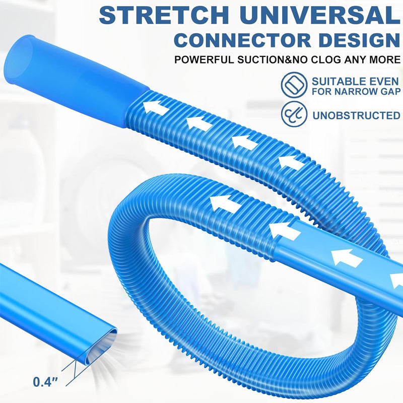Clothes Dryer Vent Cleaner, Dryer Vent Vacuum Hose, Remover,Versatile Attachment, for Dryer Brush
