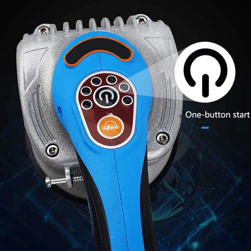Tile Suction Cup - 16.8V Professional Tiling Tool， Tiling Plastering Machine Laying Tiles ，with 8000mAh Battery Automatic Floor Vibrator Leveling